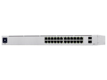 Load image into Gallery viewer, Ubiquiti UniFi Switch 24 Port Gigabit 16PoE 95W 2SFP, L2 switch with 24x GbE ports, 16 x auto-sensing 802.3at PoE+ ports, 2x 1.25Gbps SFP | USW-24-POE