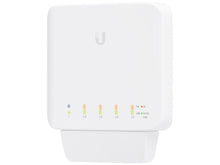 Load image into Gallery viewer, Ubiquiti UniFi Flex Switch 5 Port Gigabit 1PoE In 4PoE Out, managed L2, 5x Gbit Ethernet, includes 4x 802.3af PoE+, 1x 802.3af/at/bt PoE-in | USW-Flex