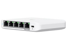 Load image into Gallery viewer, Ubiquiti UniFi Flex Mini 2.5Gbps 5 Port Switch with PoE Input, 5*10/100/1000/2500Mbps, 5V USB-C Adapter (Incl) or PoE on Port 5 | USW-Flex-2.5G-5-EU