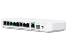 Load image into Gallery viewer, Ubiquiti UniFi Flex 2.5G 8 Port 2.5G with 10G Combo Uplink, 8 Port 2.5Gbps switch PoE or USB-C adapter, 10Gbps Ethe or 10Gbps SFP+ | USW-Flex-2.5G-8