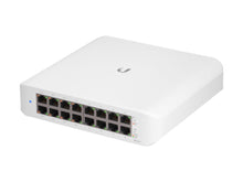 Load image into Gallery viewer, Ubiquiti UniFi Switch Lite 16 Port Gigabit 8PoE 45W, fully managed L2 switch with 16xGbE ports, 8x 802.3af/at PoE+ ports, PoE budget | USW-LITE-16-POE - Let's Fibre Technologies