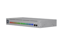 Load image into Gallery viewer, Ubiquiti UniFi Pro Max Switch 16 with 12 Gigabit 4x 2.5Gbps 2SFP+ fully managed, Layer 3, Etherlighting switch, 10Gbps fibre uplinks | USW-Pro-Max-16