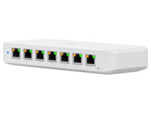 Load image into Gallery viewer, Ubiquiti UniFi Ultra 8 port 60W PoE Switch, 60W PSU Included, 7× GbE PoE+ output ports, 1×GbE port with optional PoE++ input, 52W PoE with PSU adapter