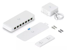 Load image into Gallery viewer, Ubiquiti UniFi Switch Ultra 8 Port Gigabit 1PoE Input 7 PoE Out 52W, L2, 8 Gigabit Ports, 1x PoE input, 7x PoE output, 52W PoE budget | USW-Ultra-60W