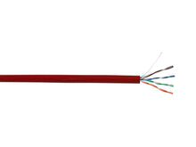 Load image into Gallery viewer, Linkbasic 305M Box Cat5e Solid Red UTP Cable, UTP - 4 Pairs Solid Bare Copper, PVC Outer Jacket, Category 5E, 305m, Ethernet Cable supplied in a Box