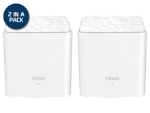 Load image into Gallery viewer, Tenda Nova Lite Dual Band 2 Port Ethernet Mesh System 2pk, 802.11ac 1200Mbps, dual-band Wireless mesh system designed for 100-200㎡ homes | NOVA MW3