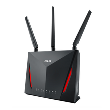 Load image into Gallery viewer, Asus RT-AC86U AC2900 Top 10 AiMesh WiFi 5 Router 802.11AC MU-MIMO Dual-band 2.4 GHz/5 GHz 1600Mbps 4port Gigabit - Let's Fibre Technologies