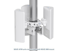 Load image into Gallery viewer, Ubiquiti UISP Wave AP Micro Mount, corrosion-resistant pole mount, supports upto four WAVE-APM providing full 360° coverage | UACC-Wave-AP-Micro-Mount
