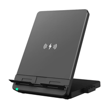 Load image into Gallery viewer, Yealink WHC60 Wireless Charging Stand for WH66 and WH67 Headsets, Plug-and-Play Adjustable Panel, The Perfect Solution for Your Wireless Headset Needs