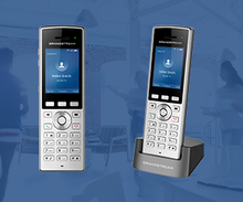 Load image into Gallery viewer, Grandstream GS-WP822 Enterprise Cordless WiFi VoIP Phone - 2-Line, Dual-Band 802.11a/b/g/n/ac, HD Voice, 8-Hour Talk Time, 200-Hour standby, Bluetooth