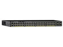 Load image into Gallery viewer, Cisco WS-C2960X-48TD-L 2960-X Gigabit Ethernet switch 48× 10/100/1000 Gigabit Ports 2× 10G SFP+ ports 256Gbps switching capacity