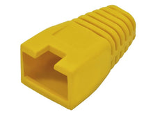 Load image into Gallery viewer, Linkbasic Yellow RJ45 Boot, Over-RJ Design, High Density Polyethylene (HDPE), Provides Plug Tab Protection & easy UTP cable-end colour identification
