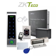 Load image into Gallery viewer, ZKTeco IP66 Stand Alone Access Control Device, 1000 Finger Prints, 888 Cards, Works via WiFi/Bluetooth connection to ZSmart mobile app | zk-MK-V1-Kit