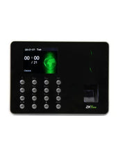 Load image into Gallery viewer, ZKTeco - Black Time and Attendance terminal with built in Wi-Fi, 1000/1500 Figerprints, Support USB host, TCP/IP, works on TimeNet and BioTime 8