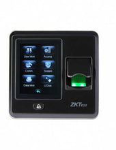 Load image into Gallery viewer, ZKTeco - Touch screen Access Control, Time and Attendance, 2.8 touch screen, TCP/IP, RS485, Up to 24 user-defined schedules, Requires ZK-PSU and Cable