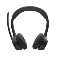 Load image into Gallery viewer, Logitech Headset-Zone 300-Black, emea28i-935, Dual Noise-cancelling Mics, 20-hour Battery, Multi-device Support 981-001407