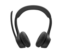 Load image into Gallery viewer, Logitech Zone 305 Bluetooth Headset, incl Bluetooth Dongle, Midnight Black, MS Teams, WiFi headset certified for business, ideal for mass deployment