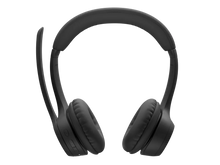 Load image into Gallery viewer, Logitech Zone 305 Bluetooth Headset, Midnight Black, MS Teams, Wireless headset certified for business and ideal for mass deployment