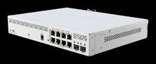 Load image into Gallery viewer, MikroTik Cloud Smart Switch 610-8P-2S+IN, (SwitchOS), desktop enclosure, 8x 1Gb PoE-out, 2x 10Gb SFP+, Power Budget 140W, 1x AC 100-240V, 1x DC 48-57V