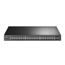 Load image into Gallery viewer, TP-Link JetStream 48-Port Gbit L2+ Managed Switch, 4-Port 10GE SFP+ 48-Port PoE+, RJ45/Micro-USB Console Port, 802.3at/af 500W PoE Power - TP-SG3452XP