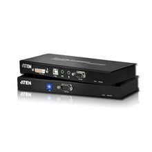 Load image into Gallery viewer, Aten USB DVI Single Link Console Extender with Audio, Serial Support up to 60 Meters, TAA Compliant, Audio Cat 5 KVM Extender, 2× RS-232 ports, CE600
