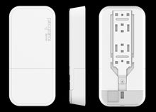 Load image into Gallery viewer, MikroTik wAP 60 G - 60GHz CPE to be used with wAP 60 Wi-Fi Router, features 716 MHz, 256 MB, 802.11ad, quad core, 1x Gb LAN, RouterOS L3, PoE in