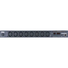 Load image into Gallery viewer, Aten PE8108G 1U Power Distribution Unit, Networking Device | 8 AC Outlets, 15A 100-120V | Monitored PDU, UL Derate 12A, 1 x Ethernet LAN (RJ-45) ports