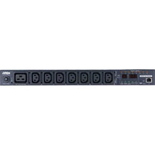 Load image into Gallery viewer, Aten PE8208G Power Distribution Unit, 16A Per outlet Metered, 8 AC Outlet SW PDU, 1U Mounting, 100-240 V, 16 A, 50 - 60 Hz