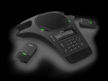 Load image into Gallery viewer, Snom C520-WiMi 3-line SIP Conference Phone, 2 Detachable Microphones, Allows for up to 3 x C52-SP to be connected, Bluetooth, PoE, PSU included