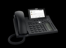 Load image into Gallery viewer, Snom D385 12-line Desktop SIP Phone - Supports POE - 2x Gbe RJ45, 12 Programmable LED Keys, Proximity Sensor, BT, PSU Not Included (Buy with PSU-5v-h)