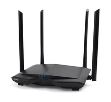 Load image into Gallery viewer, Tenda AC1200 Smart Gigabit Wi-Fi router with next generation 802.11ac Wave 2 MU-MIMO, 4 x 5dbi antennas, 3 x GB LAN, 1 x GB WAN | AC10