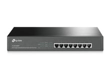 Load image into Gallery viewer, TP-Link 8-Port Gigabit PoE+ Switch, 8 10/100/1000Mbps RJ45 Gb ports, 802.3at/af, 126W Power Budget, 1U 13 inch Rackmountable, Steel Case - TP-SG1008MP