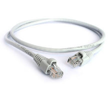 Load image into Gallery viewer, Acconet CAT5e UTP Flylead, 5 Meter, Straight (T568B) Stranded Cable, Moulded Boots and Plugs, Grey, Cabling & Racks, LAN Cable & Connectors, Flyleads