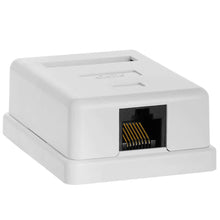 Load image into Gallery viewer, Acconet CAT6 Wall Box with Single RJ45 Port, Cabling & Cabinets, LAN Cable & Connector, Utilities, High-Speed Ethernet Connectivity, Easy Installation
