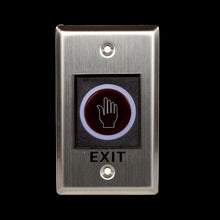 Load image into Gallery viewer, ZKTeco Non-Touch sensor without remote Key, Non-Touch Exit Sensor with no remote key (Diffused Detection), Size 115L×70W, Pair with Stand Alone Reader