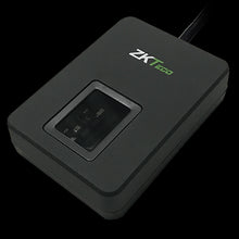 Load image into Gallery viewer, ZKTeco Desktop Take on Reader for fingerprints, USB Plug & Play terminal, Supports fingerprint detection, Quick recognition of dry, wet, fingerprints