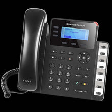 Load image into Gallery viewer, Grandstream GS-GXP1630 entry level 3-Line Desk VoIP phone, with 3 SIP accounts, 3 line keys, PoE, HD Audio, 2x Gigabit LAN, 8 BLF keys, backlit LCD