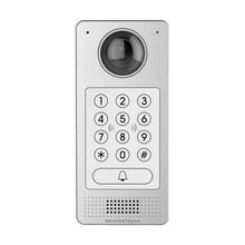 Load image into Gallery viewer, Grandstream SIP Doorphone Intercom with 2MP Video Camera & RF Card Reader, 180°(W) 150°(H) FOV, 2Mics, 2W HD speaker, Key Pad, RFID reader, IP66, IK09