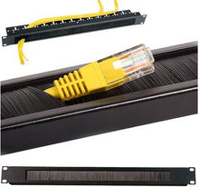 Load image into Gallery viewer, Acconet Rm-Bp-1U Brush Panel 1U, 19-inch, Back, Cabling & Cabinets, Cabinets & Server Racks, Mounting & Brackets, Accessories, JD03 Brush Panel