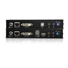 Load image into Gallery viewer, Aten CE620 USB DVI HDBaseT 2.0 KVM Extender, Up to 150M - 1920x1200 - Transmitter & Receiver, Wired Connectivity, DVI-D Video Port, Cat5e, Cat6, Cat6a