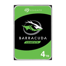 Load image into Gallery viewer, Seagate ST4000DM004 Barracuda 4TB Internal Hard Drive - SATA 6GB/s - 5400 RPM hdd speed - 256MB Cache - 3.5 inch - Storage & Memory Solution