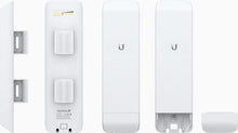 Load image into Gallery viewer, Ubiquiti UISP airMAX NanoStation M2 Outdoor Wi-Fi Access Point CPE wireless Bridge, featuring 2.4GHz, 300Mbps, MIMO TDMA Station, includes PoE