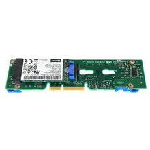 Load image into Gallery viewer, LenovoDCG Thinksys RAID M.2 Enabelment KIT, 6Gbps SATA host interface (connects to the PCH), Supports one 6 Gbps SATA M.2 drive, Drive firmware update