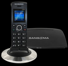 Load image into Gallery viewer, Sangoma DECT Combo D10M Handset and DB20E Base Station Dect Combo, Telephony, VoIP Phones, DECT Phones (Europe/UK) - Cordless Phone with Base Station