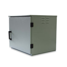 Load image into Gallery viewer, 9U IP55 Wallbox, 450mm Deep, Grey - Empty Cabinet, Ideal for storage of Network equipment such as Routers, Switches, Servers, PDUs, 450H x 450D x 550W