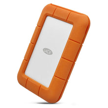 Load image into Gallery viewer, Seagate STFR5000800 LaCie 5TB Rugged Mini USB-C External Hard Drive, Drop, Crush, Rain Resistant, USB3.2 Gen 1 (3.1 Gen 1), Grey,Yellow, Storage HDD