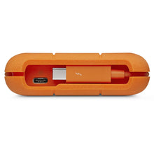 Load image into Gallery viewer, Seagate STFR5000800 LaCie 5TB Rugged Mini USB-C External Hard Drive, Drop, Crush, Rain Resistant, USB3.2 Gen 1 (3.1 Gen 1), Grey,Yellow, Storage HDD