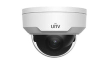 Load image into Gallery viewer, UNV Ultra H.265 P1 4MP WDR, LightHunter Fixed Vandal Resistant, AI Dome Camera, Accusight, Smart Analytics, PoE, IR 30m, 2.8mm, IP67, IK10 Micro SD