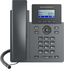 Load image into Gallery viewer, Grandstream 2-Line Carrier Desk Phone - 5-way voice conferencing, Integrated PoE, EHS support for Plantronics, Jabra, and Sennheiser headsets - No PSU