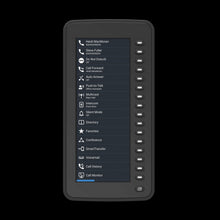 Load image into Gallery viewer, Snom D7C Expansion Module with Colour display - USB, Supports D7x Series (except D712 and D710), 16 Configurable MultiColour LED keys, High-Res Screen